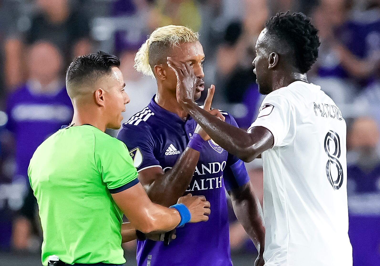 Polémica entre Orlando City e Inter Miami. (Photo by Andrew Bershaw/Icon Sportswire via Getty Images)