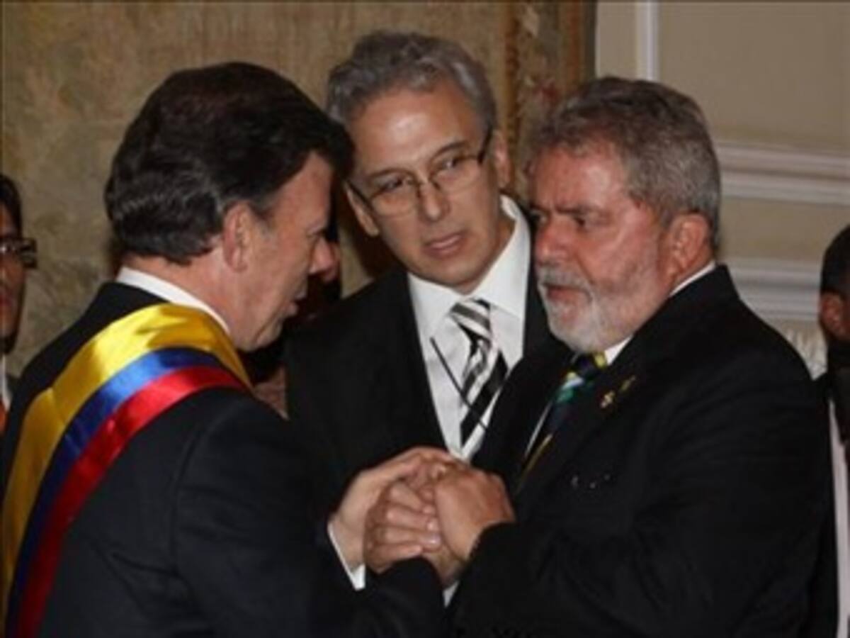 Juan Manuel Santos se reunirá en Brasil con el presidente Lula