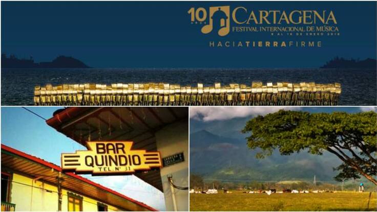 Colombia comienza el año con festividades.