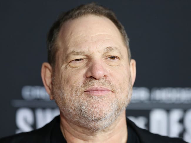 UNIVERSAL CITY, CA - FEBRUARY 22: Harvey Weinstein arrives at the premiere of Netflix's "Crouching Tiger, Hidden Dragon: Sword Of Destiny" held at AMC Universal City Walk on February 22, 2016 in Universal City, California. (Photo by Michael Tran/FilmMagic)