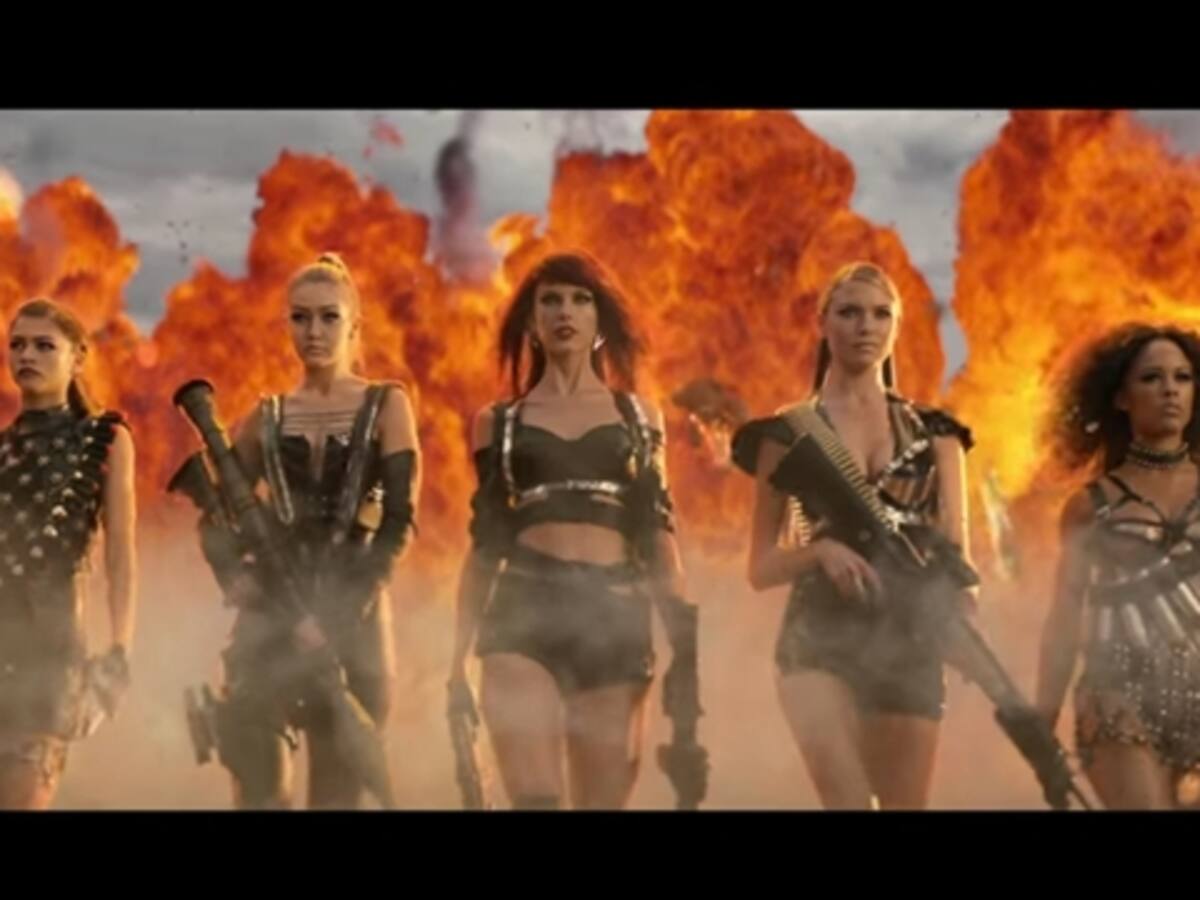 Bad Blood, el nuevo video de Taylor Swift, bate récord de visitas
