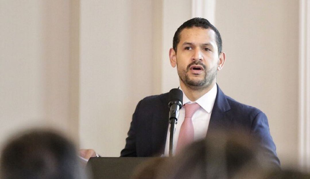 Daniel Palacios, ministro del interior. 