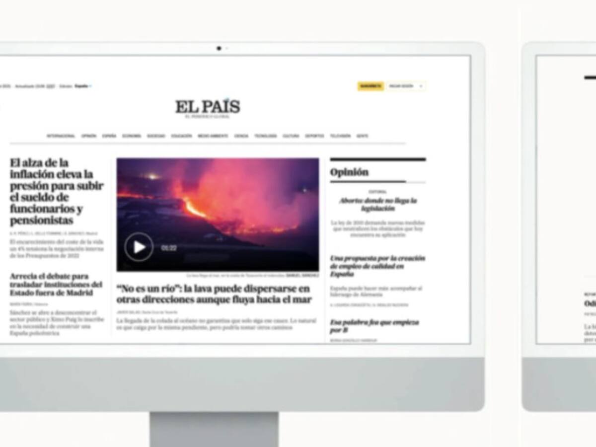 El País lanza un nuevo diseño en su página web: así será