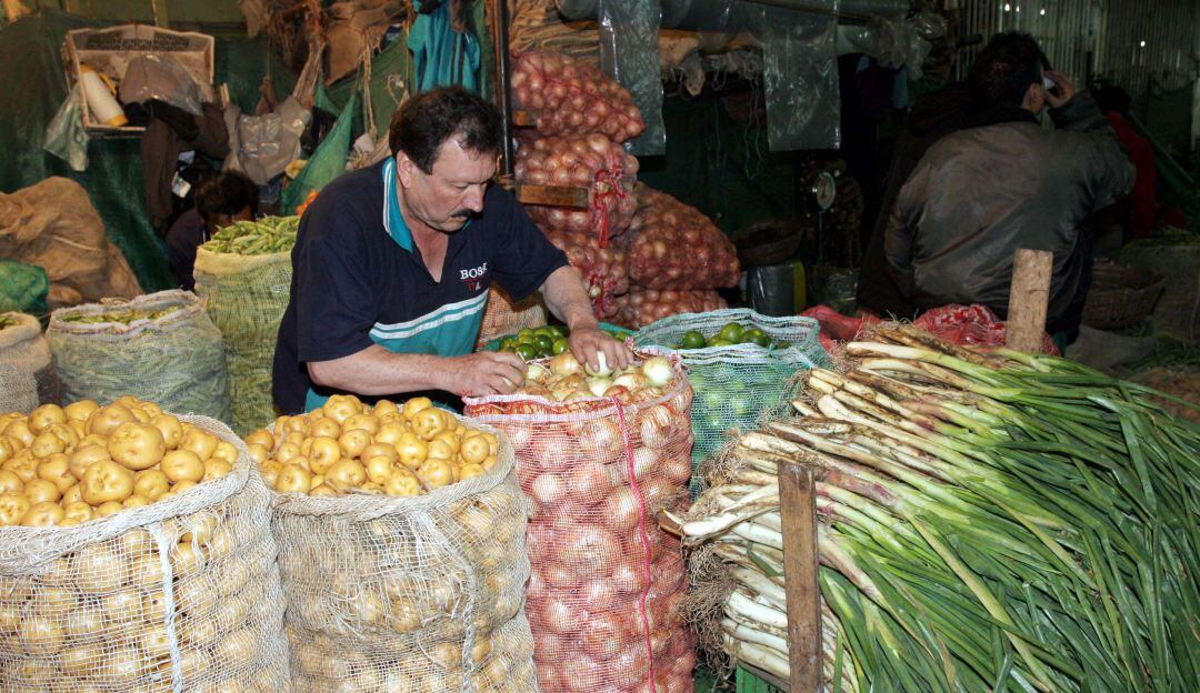 Mercado en Bogotá