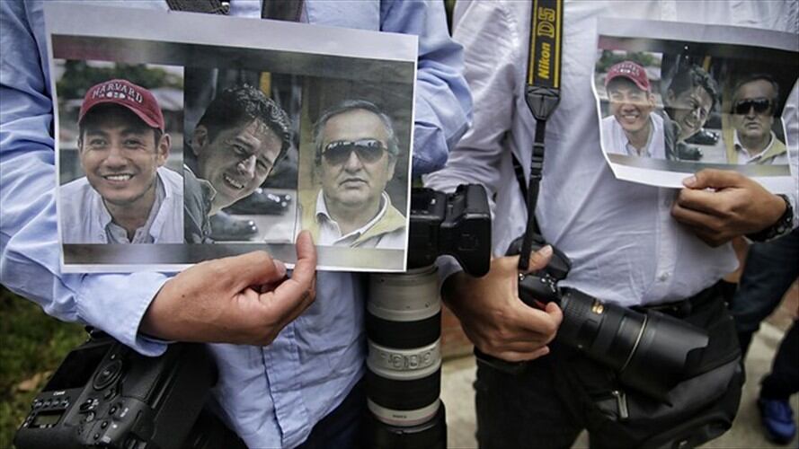 Gobierno verifica si hallazgo de cuerpos corresponde a los periodistas ecuatorianos. Foto: Colprensa