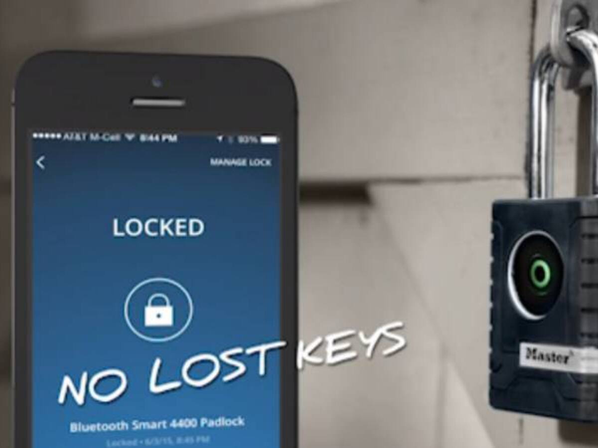 Candado inteligente usaría como llave el Bluetooth
