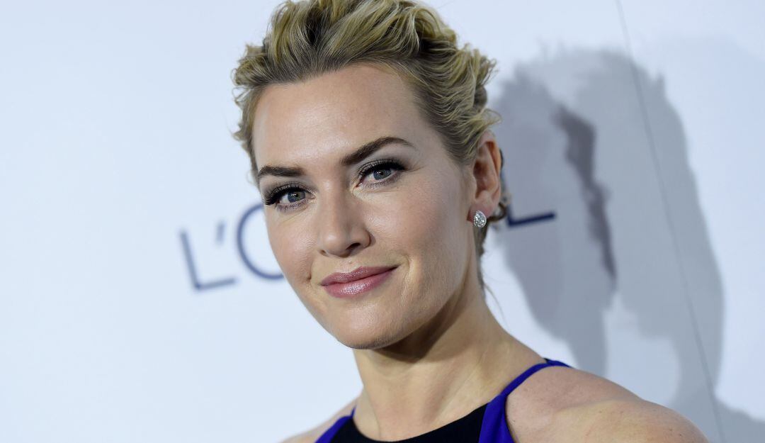 La actriz Kate Winslet, recordada por su participación en Titanic