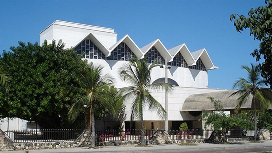 Sociedad de Mejoras Públicas donará el teatro Amira de la Rosa al Banco de la República. Foto: Alcaldía