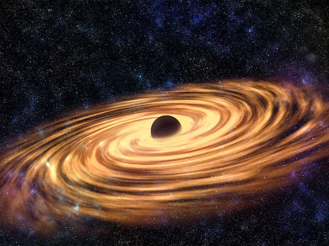 Cuerpo celeste en el universo, imagen de referencia. Foto: Getty Images.