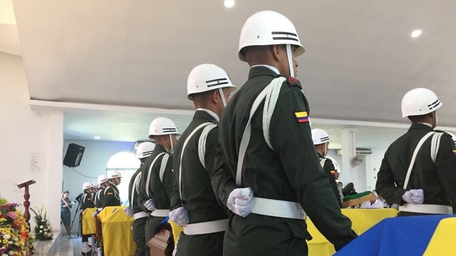 Cinco policías muertos y 41 heridos tras atentado en Barranquilla. Foto: Silvana Salas (W Radio)