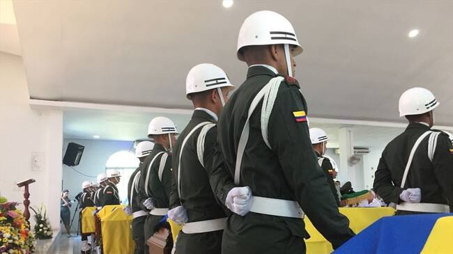 Cinco policías muertos y 41 heridos tras atentado en Barranquilla. Foto: Silvana Salas (W Radio)