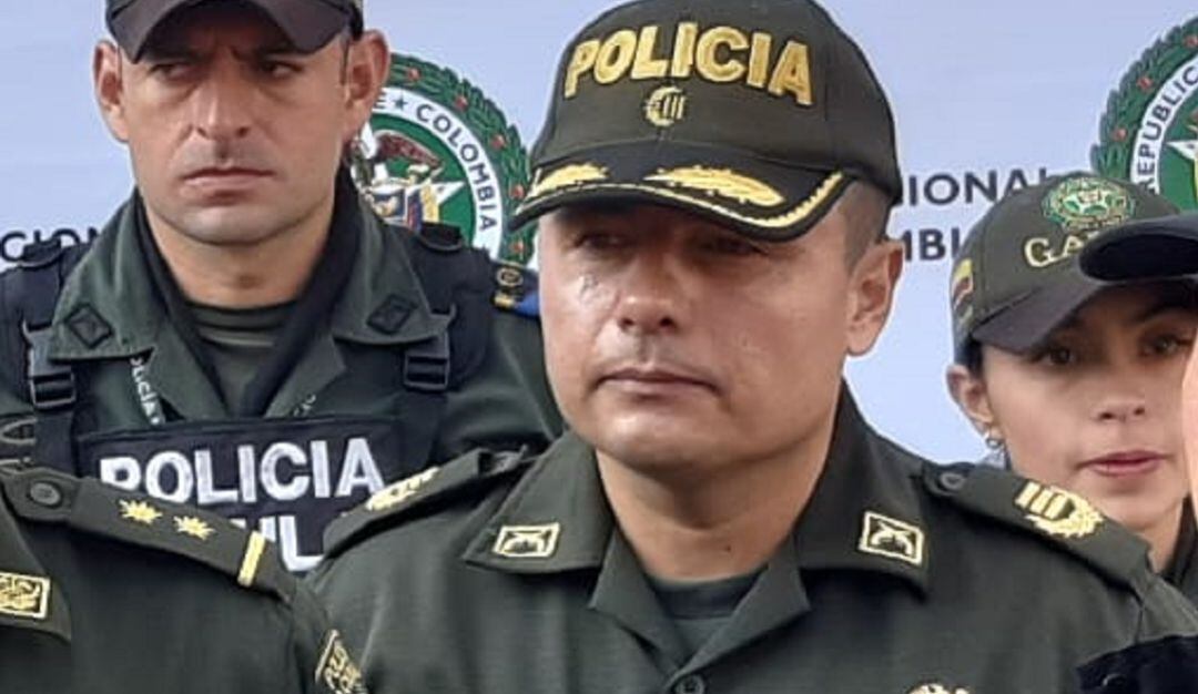 Coronel Raúl Vera, comandante de la Policía Metropolitana