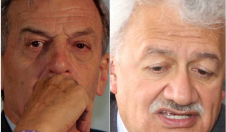 Alfonso Plazas Vega y Everth Bustamante. 