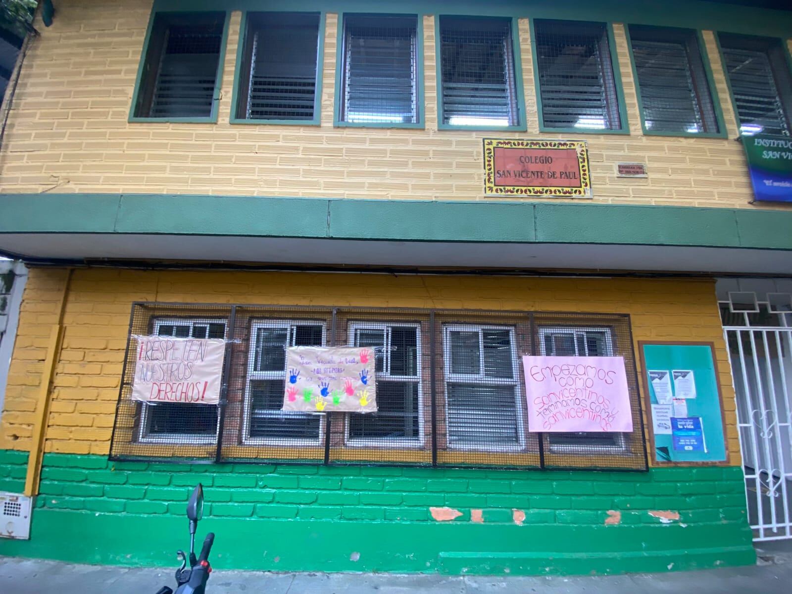 Institución Educativa San Vicente de Paúl. Foto: Caracol Radio.