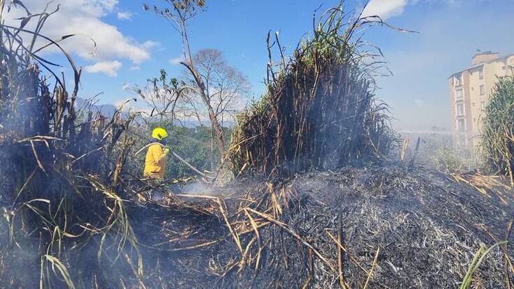Capitán Edgar Arenas, comandante de Bomberos de Armenia