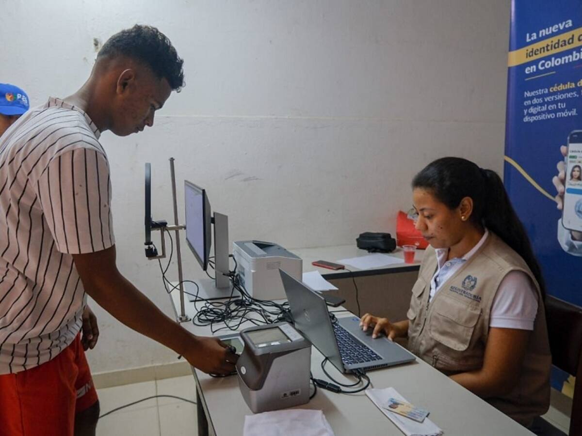 Realizarán jornada gratuita para documentos de identificación en Cartagena