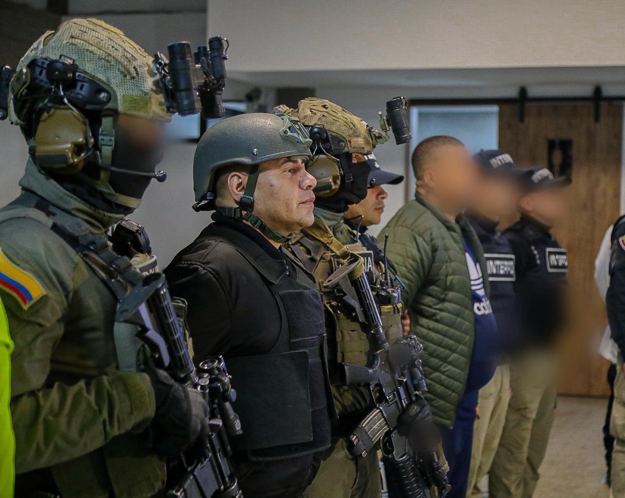 Extradición de alias 'Pipe Tuluá'. Foto: Policía Nacional