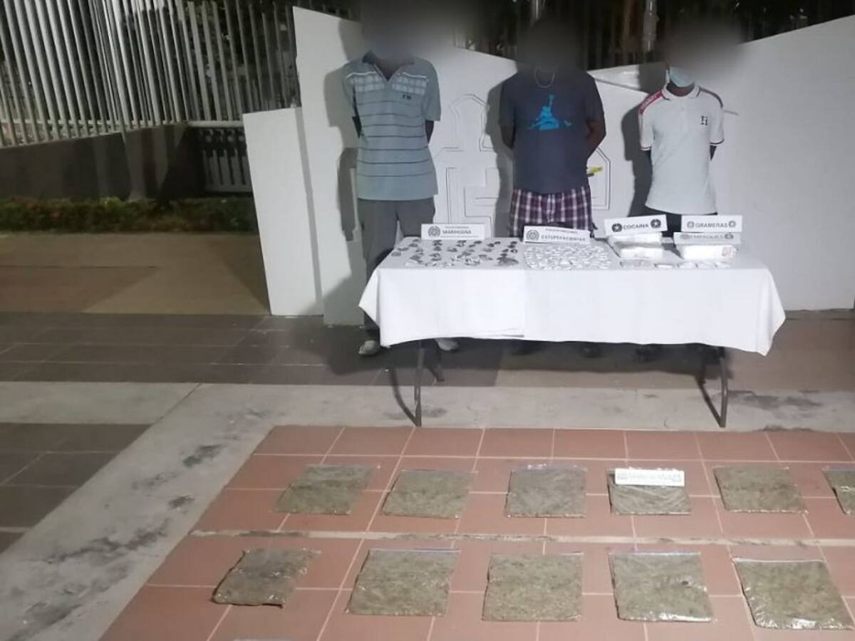 Sijín incautó 13 mil dosis de droga en dos allanamientos en Cartagena