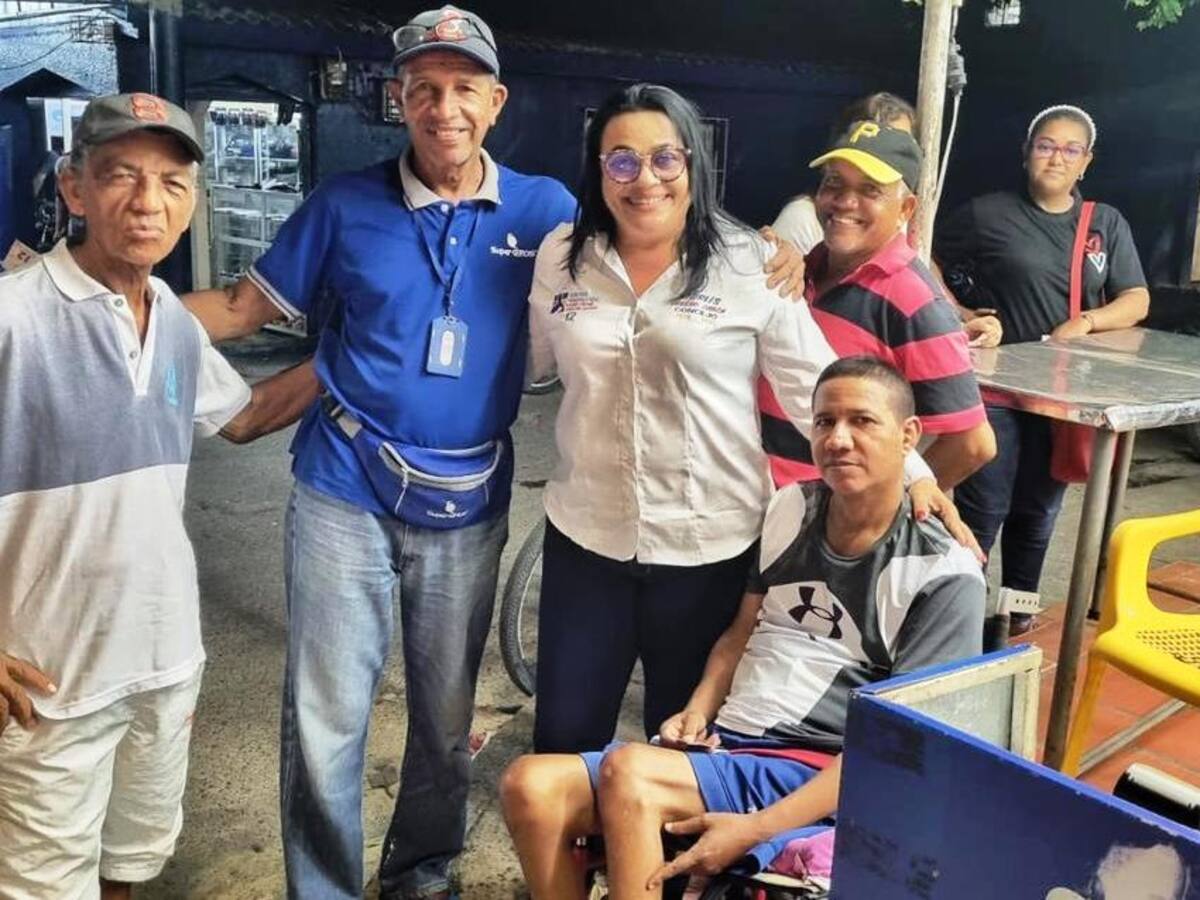 Shirlis Beleño continúa socializando sus propuestas al Concejo de Cartagena