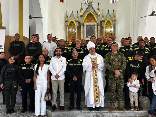 Policía de Bolívar conmemoró 63 años de entrega y amor por la comunidad