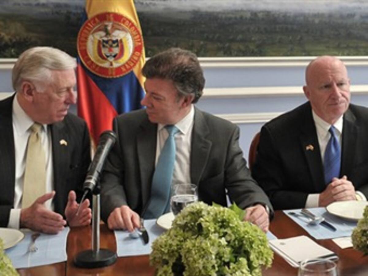 Total respaldo de bancada republicana y demócrata a ratificación de TLC con Colombia