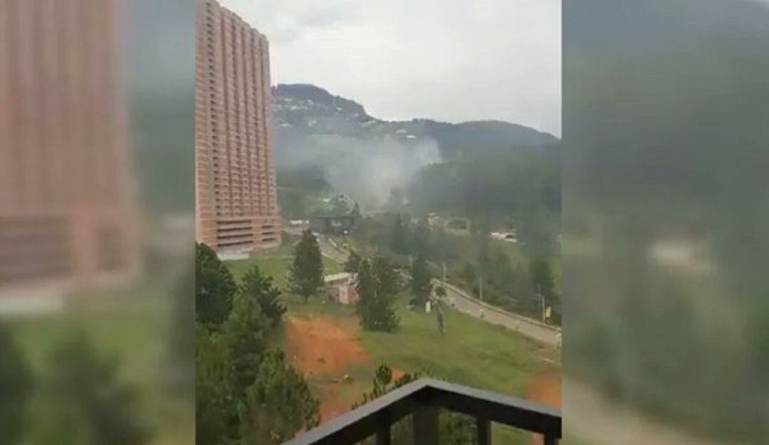 Autoridades "trabaron" a vecinos por quema de marihuana en Antioquia