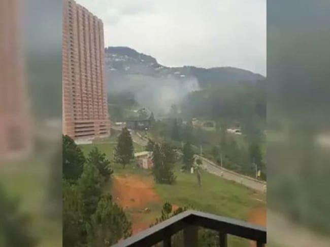 Autoridades &quot;trabaron&quot; a vecinos por quema de marihuana en Antioquia