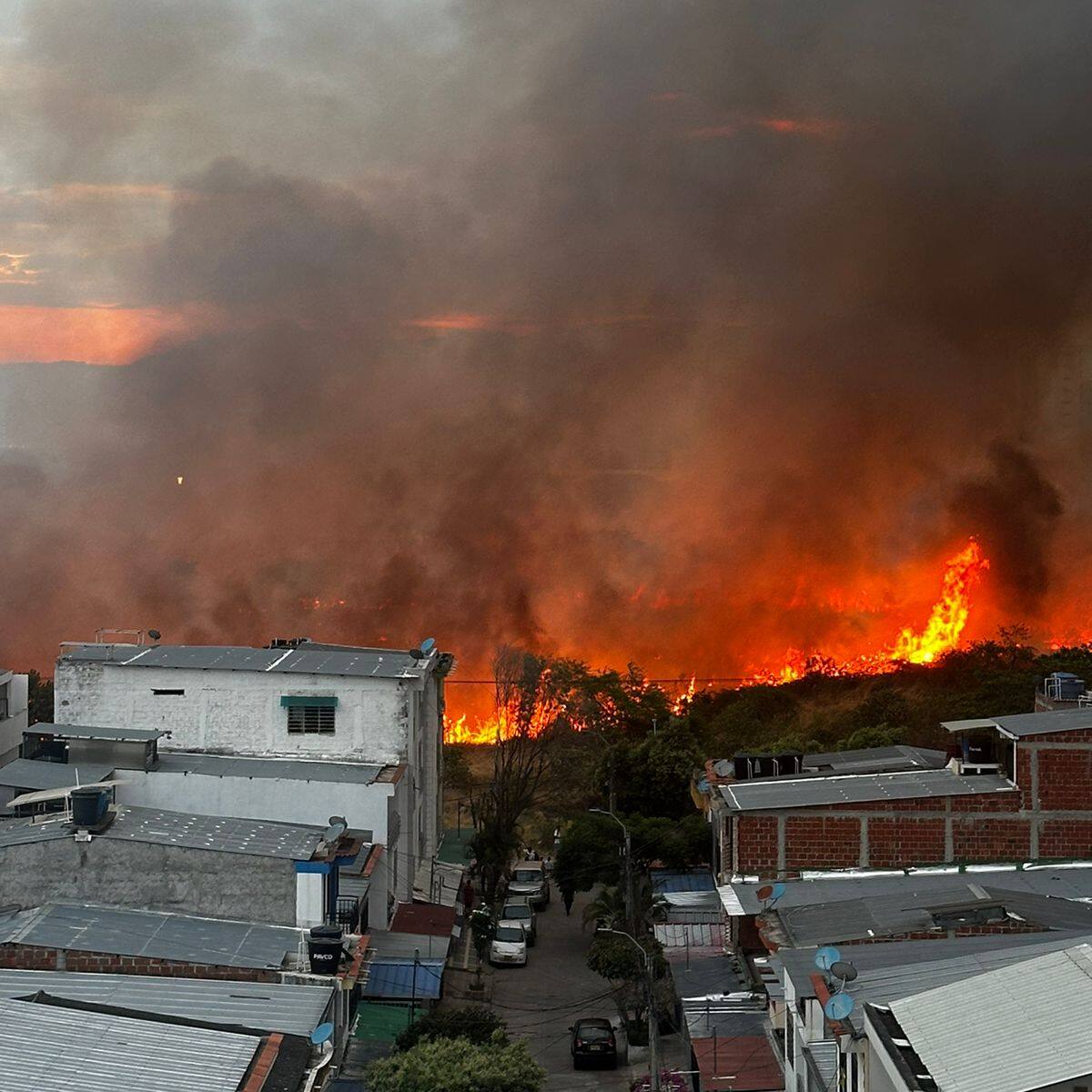 En Neiva, más de 300 hectáreas consumidas por incendios forestales en temporada seca