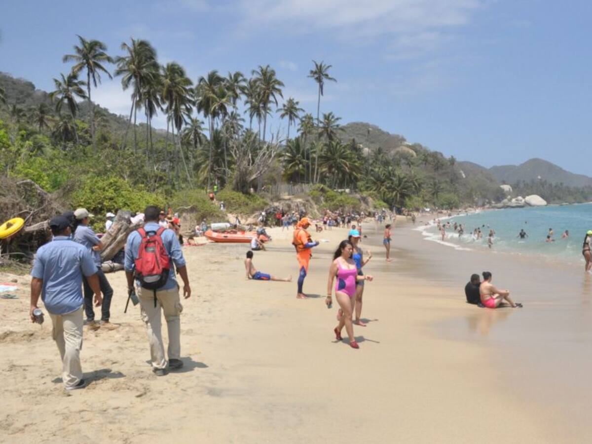 4.350 personas recibirá a diario el Parque Tayrona en Navidad y año nuevo