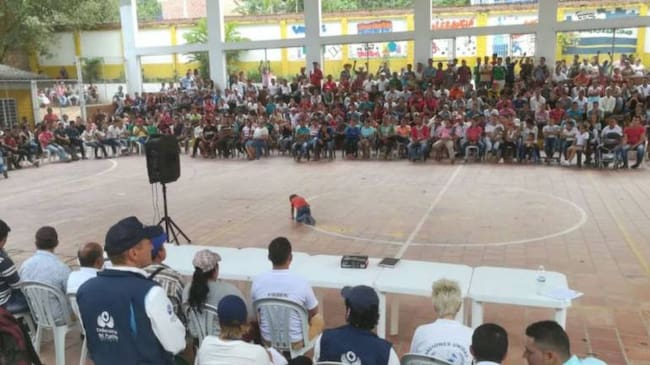 Comunidad del Catatumbo.