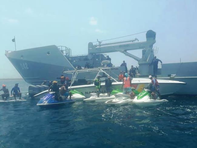 Nativos de isla de Barú en Cartagena rechazan operativos de la Armada