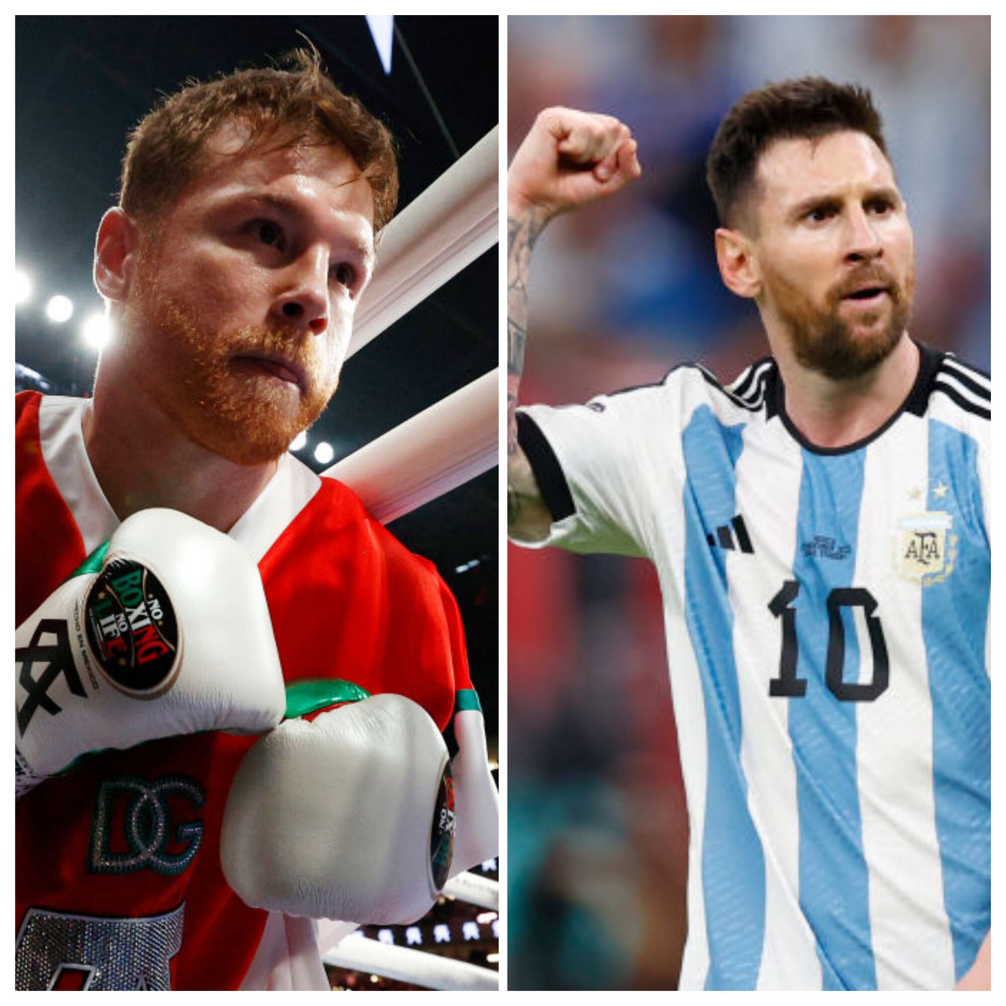 Canelo Álvarez y Lionel Messi protagonizaron toda un polémica en redes sociales