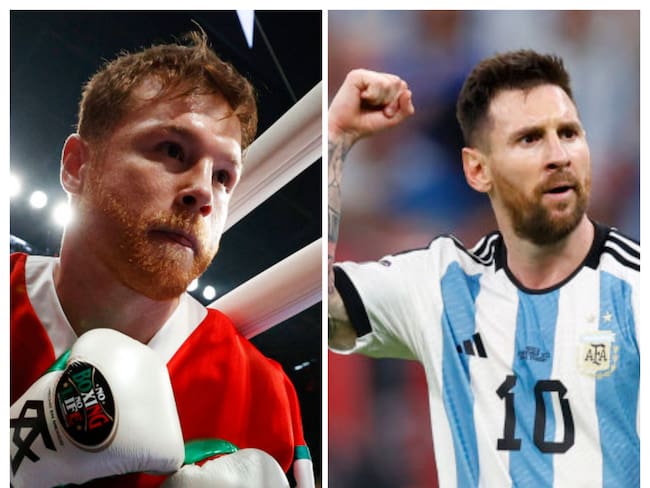 Canelo Álvarez y Lionel Messi protagonizaron toda un polémica en redes sociales