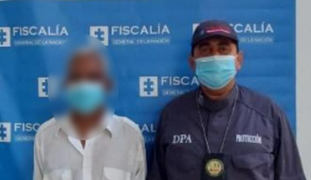 Hombre que habría abusado de su sobrina. Cortesía: Fiscalía