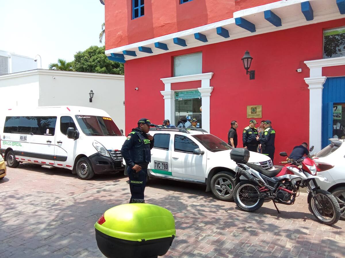 Policía frustró millonario robo a joyería en el centro histórico de Cartagena