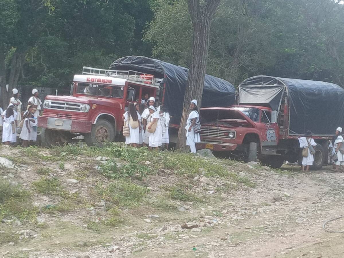 Indígenas adelantan diálogos con el gobierno para levantar bloqueos en Valledupar