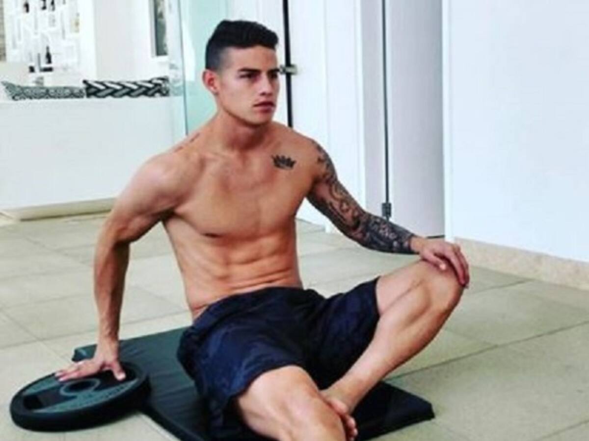 James: "Mejorando, volveré mejor", en Medellín inicia su recuperación