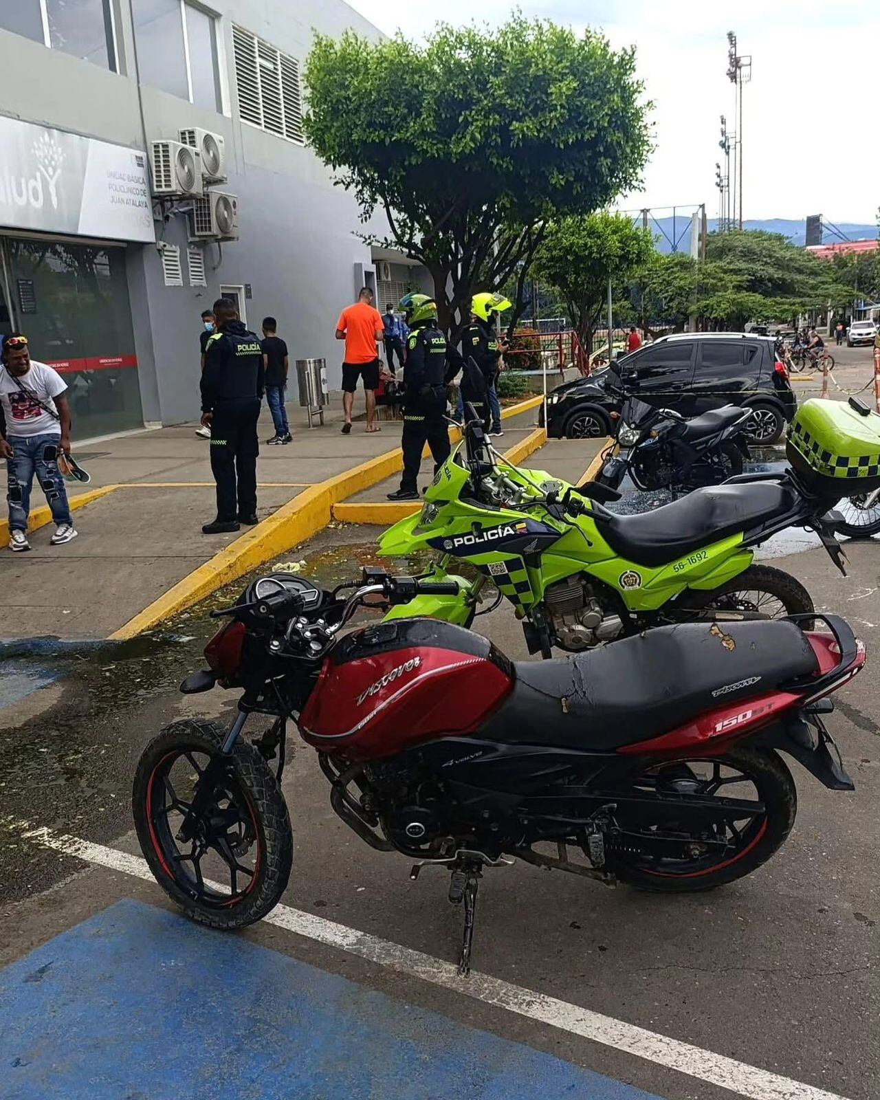 Ataque sicarial en La Victora. / Foto: Cúcuta es Noticia.