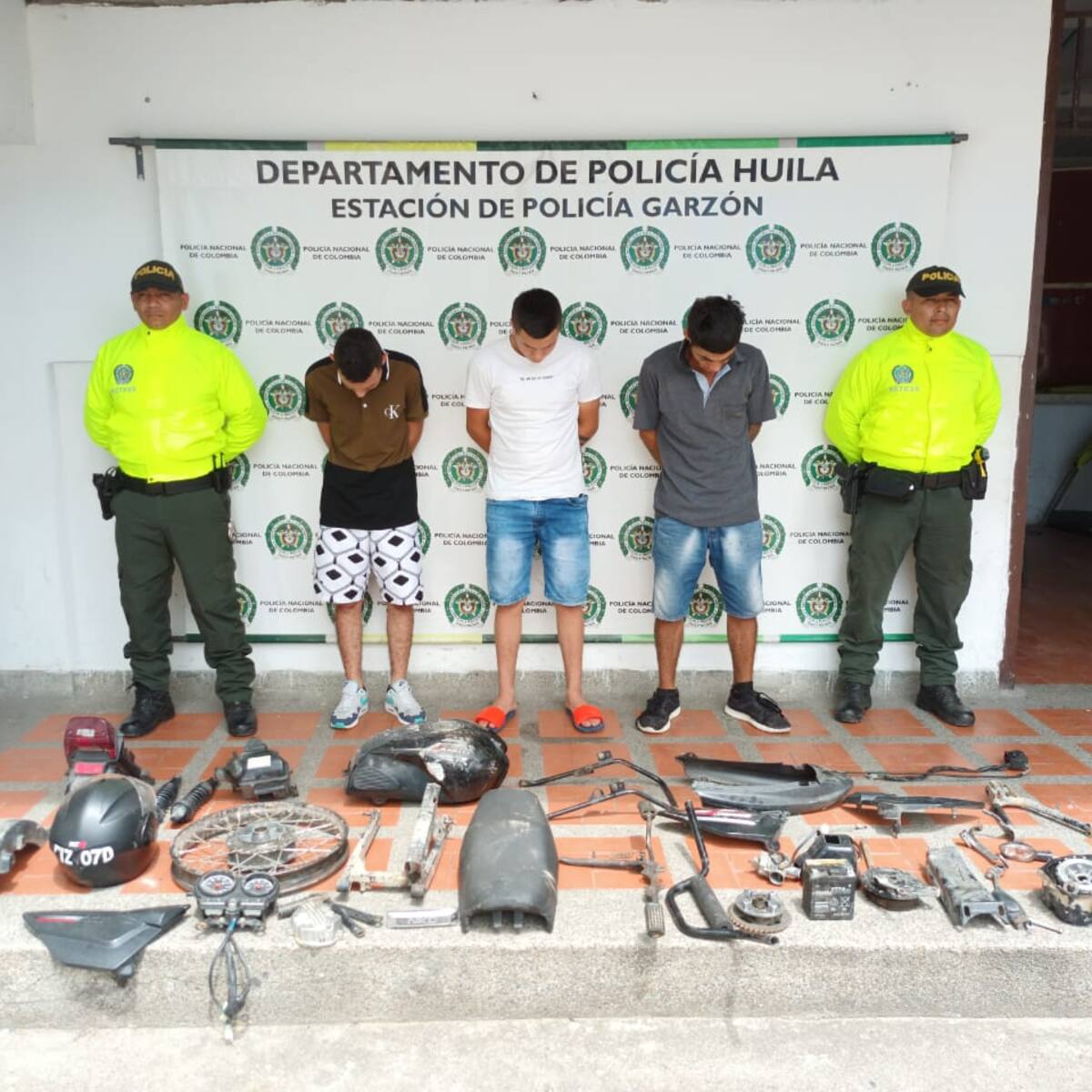 En el municipio de Garzón, Huila fueron capturados ‘Los Gomelos’