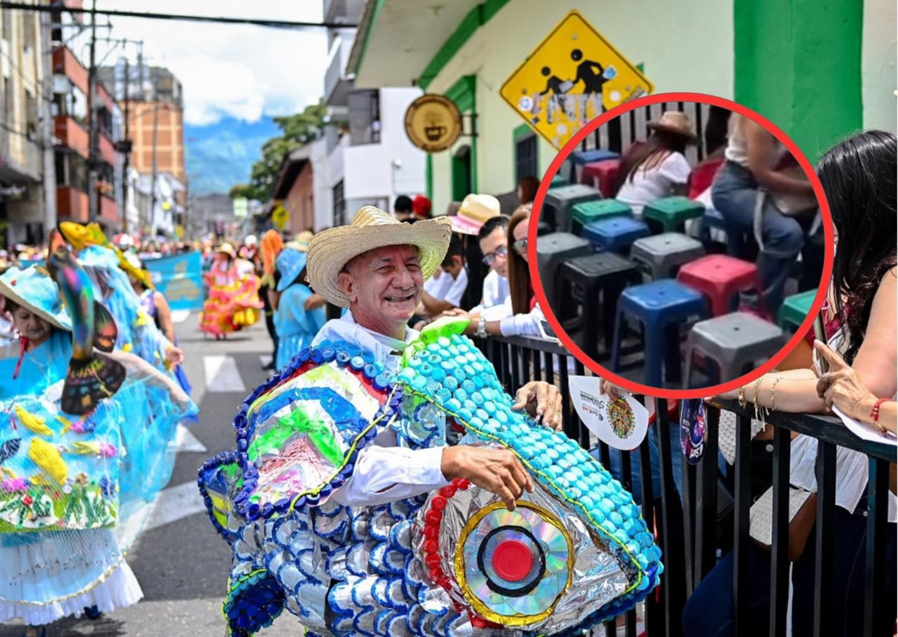 Anuncian sanciones por alquiler de sillas en el espacio público durante las fiestas de Ibagué