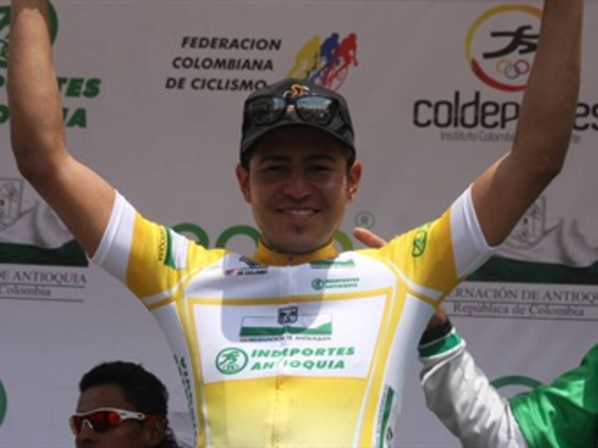 Brayan Ramírez se impuso en la primera etapa de la Vuelta de la Juventud