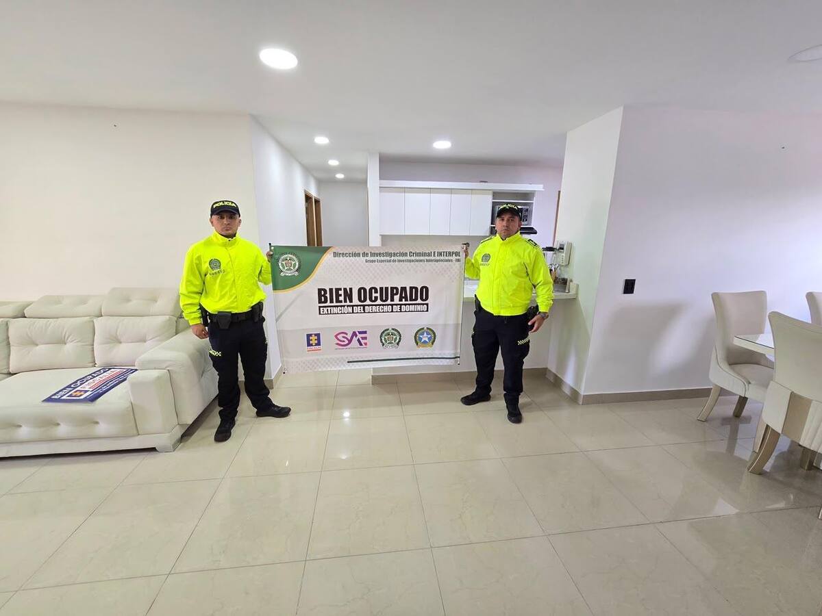 En alianza con el FBI, autoridades de Medellín incautan bienes del narcotráfico de ‘Los del Dorado’