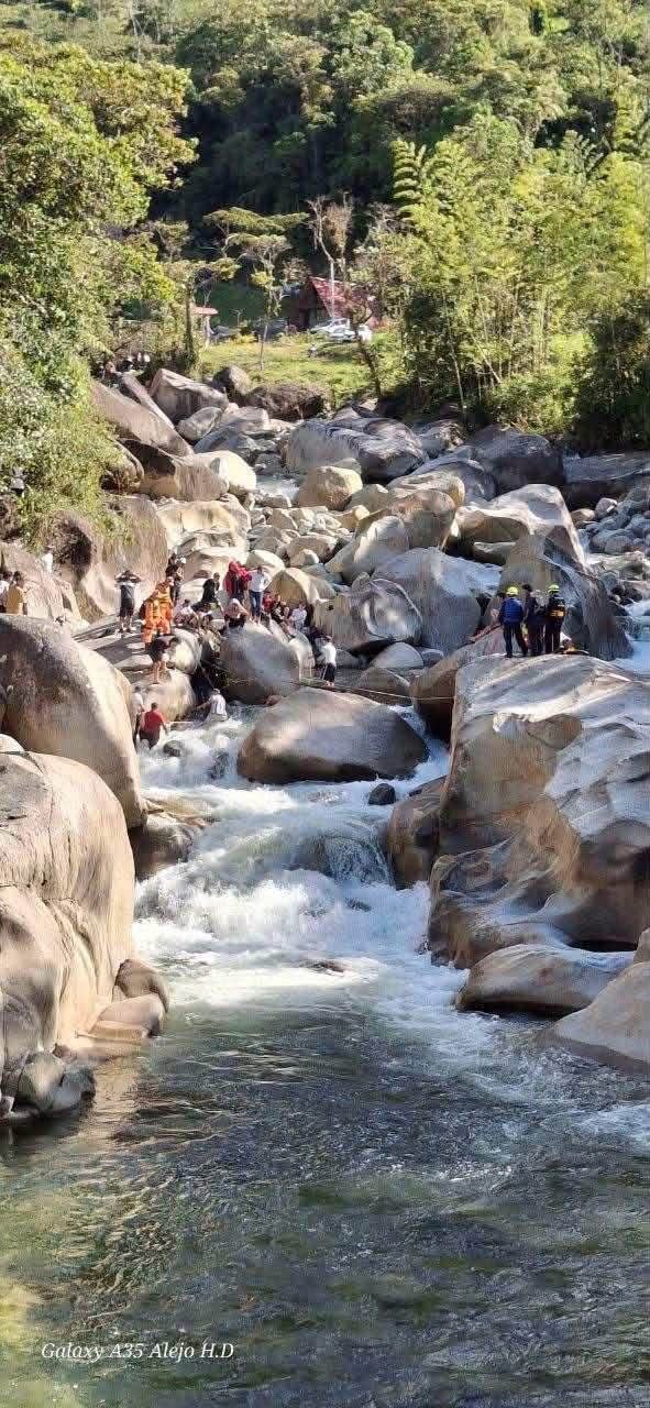 Río Cocorná, en el departamento de Antioquia. Foto: Tomada de Redes Sociales