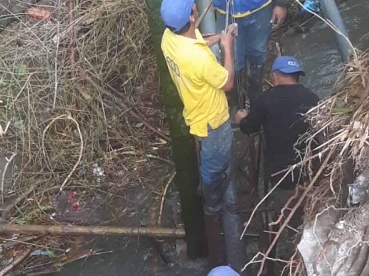 Afectación de servicio de acueducto en 4 barrios de Montenegro por lluvias