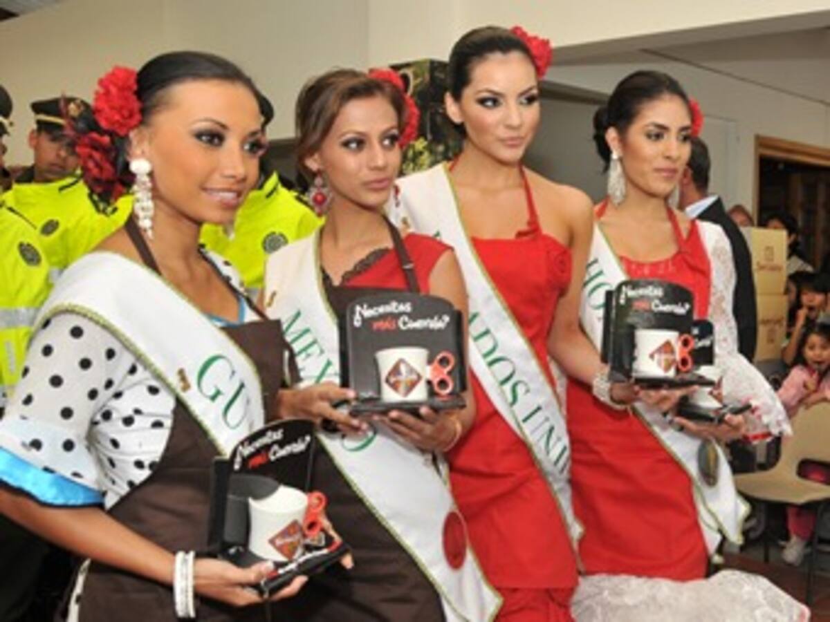 Candidatas al reinado en la Feria de Manizales hacen tour por la zona cafetera