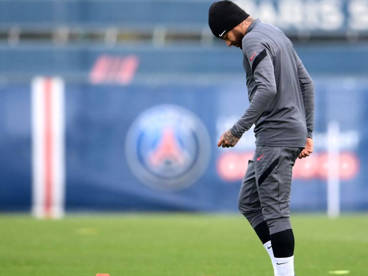 Malas noticias: Neymar está lesionado y será baja de PSG en Champions