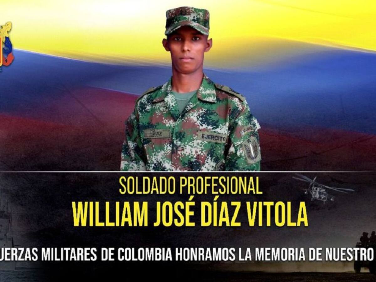 Soldado murió al caer al río