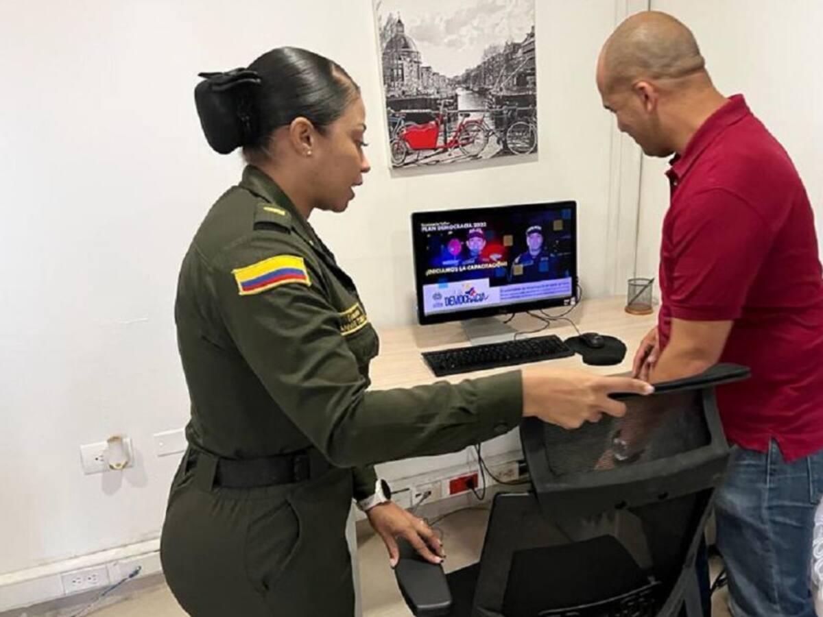 Policía de Bolívar puso a disposición la oficina del periodista