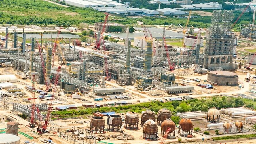Refinería de Cartagena. Foto: Colprensa