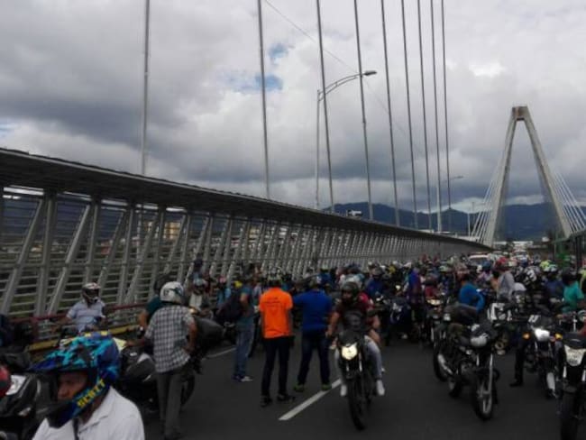 Hoy habrá &#039;plan tortuga&#039; de los motociclistas por las calles de Pereira